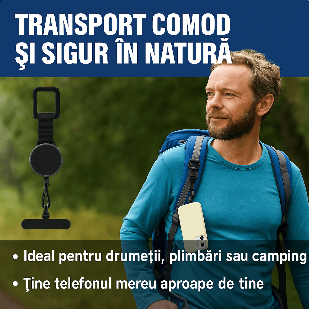 Lanyard Antifurt pentru Telefon