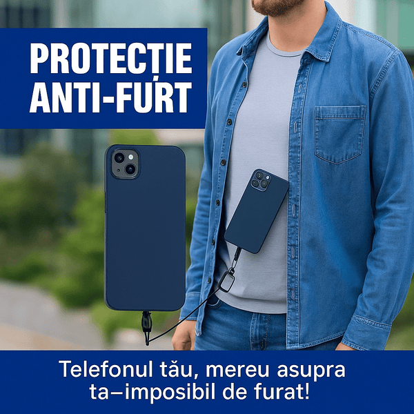 Lanyard Antifurt pentru Telefon