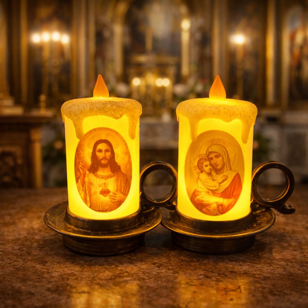 Lumânari speciale. Altarul tau de acasa