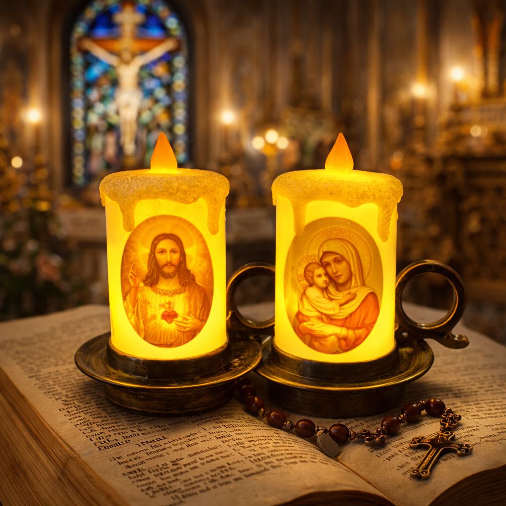 Lumânari speciale. Altarul tau de acasa