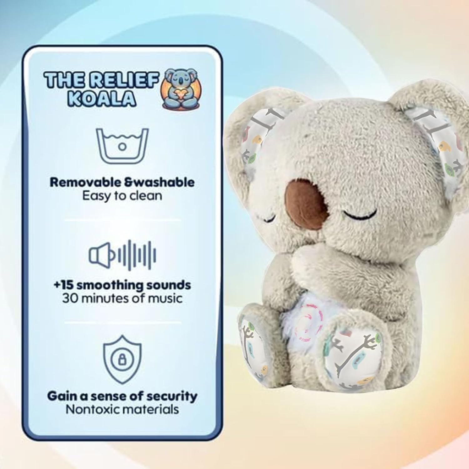 Koala Somnoros – plușul care respiră odată cu tine